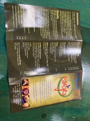 Menu photo 3 Pangea Ashland, OR Menu photo 3 Pangea Ashland, OR