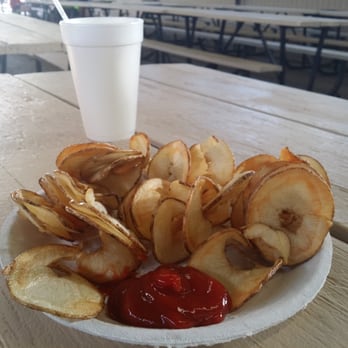 Comal County Fair Assn - Homemade curly chips. - Festivals Near Me - New Braunfels, Texas