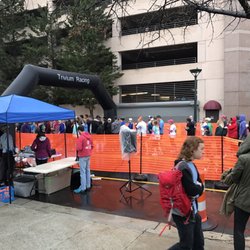 Urgent Care - Pisgah Church | Wake Forest Baptist Health - Start of the inaugural Dash for Down Syndrome race where we sponsored and manned the First Aid tent.