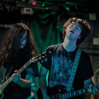 Double Bar Music - Double Bar Music guitarists during Summer of Rock showcase 2019 - Guitar Stores Near Me - Westport, Massachusetts Double Bar Music - Double Bar Music guitarists during Summer of Rock showcase 2019 - Guitar Stores Near Me - Westport, Massachusetts