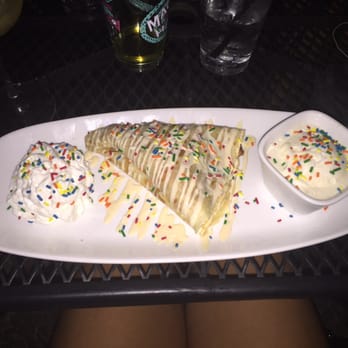 The Forge - Birthday cake crepe YUM - Breakfast & Brunch Near Me - Put-in-Bay, Ohio The Forge - Birthday cake crepe YUM - Breakfast & Brunch Near Me - Put-in-Bay, Ohio