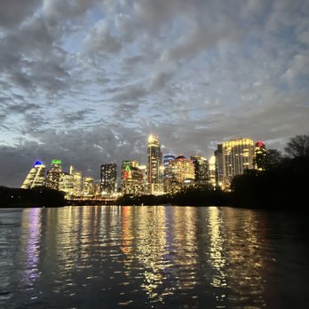 Lone Star Kayak Tours - The beautiful Austin skyline at night - Paddleboarding Near Me - Austin, Texas Lone Star Kayak Tours - The beautiful Austin skyline at night - Paddleboarding Near Me - Austin, Texas