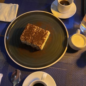 Cedro Italian Restaurant - Tiramisu and espresso - Italian Near Me - Newbury Park, California