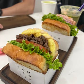 Semicolon Cafe - Bulgogi Sandwich - Coffee & Tea Near Me - New York, New York