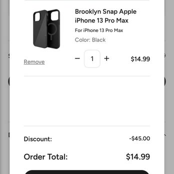 ZAGG Downtown Crown - I purchased this case last night 12/12/2023 around 6:30pm for $59 with a $15 trade in an old case. Your website is selling it for $15. - Mobile Phone Repair Near Me - Gaithersburg, Maryland ZAGG Downtown Crown - I purchased this case last night 12/12/2023 around 6:30pm for $59 with a $15 trade in an old case. Your website is selling it for $15. - Mobile Phone Repair Near Me - Gaithersburg, Maryland