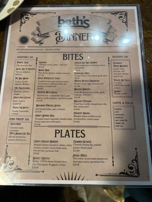 Menu photo 1 Beth's Bethesda, MD
