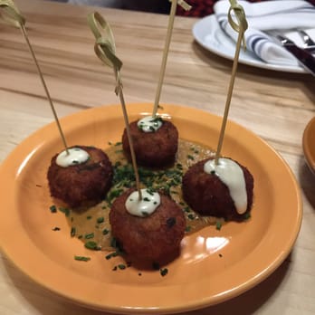Tapagria Spanish Tapas - Salted cod croquetas - Spanish Near Me - Markham, Ontario Tapagria Spanish Tapas - Salted cod croquetas - Spanish Near Me - Markham, Ontario