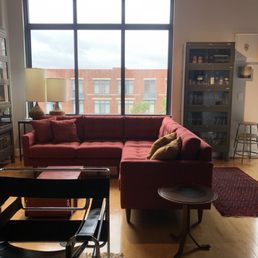Getting this sectional fixed was the last step in replacing items lost in an HVAC incident. My place feels like home again.