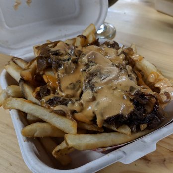 Calibur - Calibur Fries ($4.50) - 3 stars. This is a lot - and just not for me! Not great for delivery, makes fries soggy. Wed delivery 2018-04-11 - Burgers Near Me - San Francisco, California