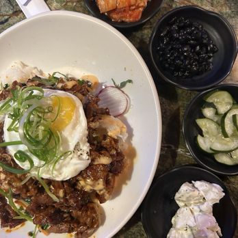 Arario - Bulgogi Bowl with egg added - Korean Near Me - Reno, Nevada