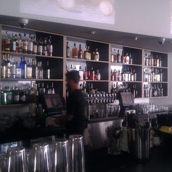 EightyTwo - The bar (Street Fighter II projected above) - Bars Near Me - Los Angeles, California