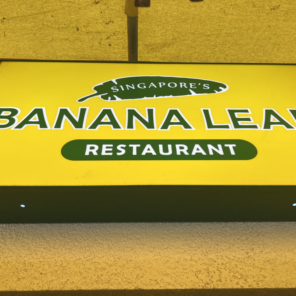 Singapore's Banana Leaf - Sign - Singaporean Near Me - Los Angeles, California Singapore's Banana Leaf - Sign - Singaporean Near Me - Los Angeles, California