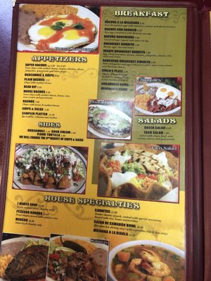 Menu photo 1 La Costa Mexican Restaurant Fortuna, CA