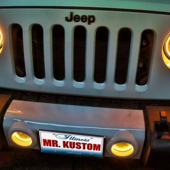 Mr Kustom - Custom Jeep Head Lights - Auto Customization Near Me - Chicago, Illinois