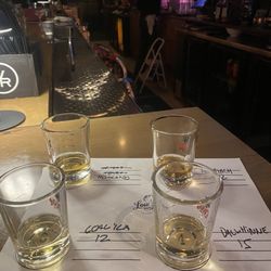 Low Horse - Whiskey flight on a cold night!!