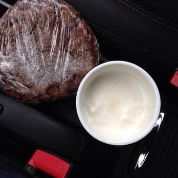 Orange Cat Coffee Co - Cafe au lait chocolate donut coffee with a ginger molasses vegan cookie. #winning - Coffee & Tea Near Me - Lewiston, New York Orange Cat Coffee Co - Cafe au lait chocolate donut coffee with a ginger molasses vegan cookie. #winning - Coffee & Tea Near Me - Lewiston, New York
