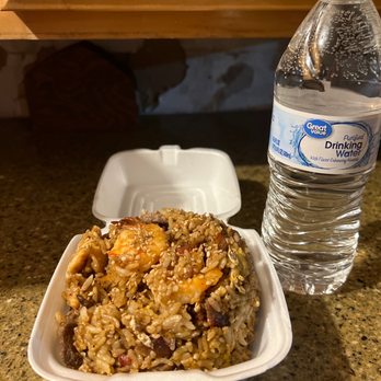 Yama Sushi & Bento - I ordered the house fried rice to go $18 and this is what they gave me. A little tiny container for $18. - Sushi Bars Near Me - Middleburg, Florida Yama Sushi & Bento - I ordered the house fried rice to go $18 and this is what they gave me. A little tiny container for $18. - Sushi Bars Near Me - Middleburg, Florida