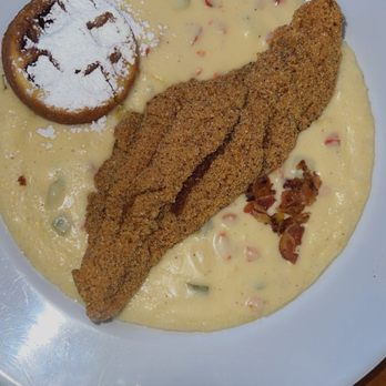 Up For Brunch - Fish and grits - Breakfast & Brunch Near Me - Shreveport, Louisiana