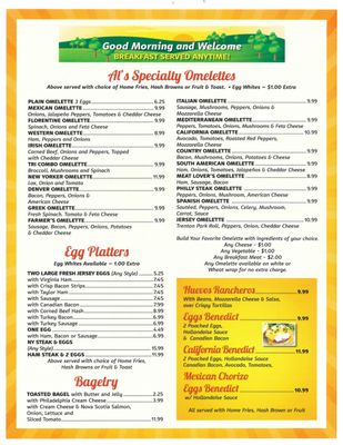 Menu photo 7 Al's Luncheonette Manalapan Township, NJ Menu photo 7 Al's Luncheonette Manalapan Township, NJ