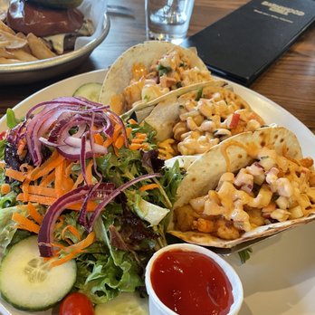 Barnwood Grill - Shrimp tacos (special) - New American Near Me - Yorktown Heights, New York Barnwood Grill - Shrimp tacos (special) - New American Near Me - Yorktown Heights, New York