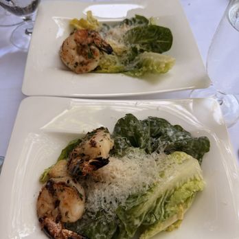 Polo Lounge - Caesar salad with grilled prawns - New American Near Me - Beverly Hills, California Polo Lounge - Caesar salad with grilled prawns - New American Near Me - Beverly Hills, California