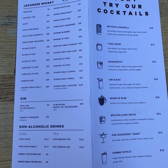 HATCH - Menu - Japanese Near Me - Los Angeles, California HATCH - Menu - Japanese Near Me - Los Angeles, California