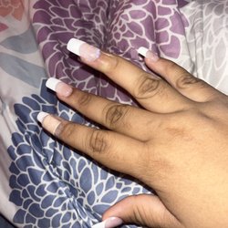 Ci Ci Nails 1 - Had to physically tape the nail back on