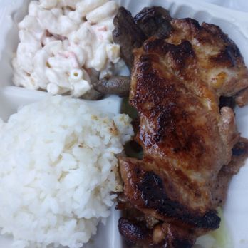 Lyon's Hawaiian BBQ - BBQ Chicken and Beef Combo $17.99. There's beef and cabbage underneath the chicken. - Hawaiian Near Me - Ottawa, Ontario Lyon's Hawaiian BBQ - BBQ Chicken and Beef Combo $17.99. There's beef and cabbage underneath the chicken. - Hawaiian Near Me - Ottawa, Ontario