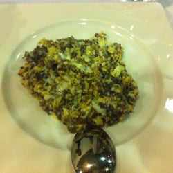 La Cepa - Revuelto de morcilla, piñones y queso