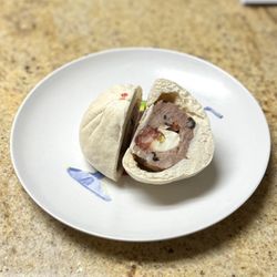 Hue Ky Mi Gia - Combination with quail egg (Dac biet trung cut tuoi) - yum!