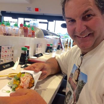 Sushi Kakogan - Scott enjoying a custom hand roll by Kevin:) Delicious - Japanese Near Me - Rocklin, California Sushi Kakogan - Scott enjoying a custom hand roll by Kevin:) Delicious - Japanese Near Me - Rocklin, California