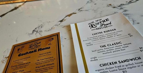 Menu photo 3 Lustre Pearl Houston, TX Menu photo 3 Lustre Pearl Houston, TX
