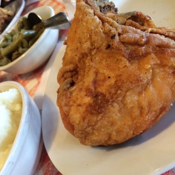 Stroud's - The fried chicken breast and some of the sides. - American Near Me - Overland Park, Kansas