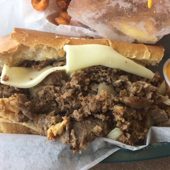 LaSpada's - Cheesesteak with onions and sweet peppers. Yum! - Sandwiches Near Me - Orlando, Florida