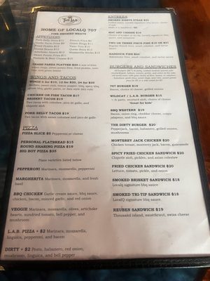 Menu photo 1 Lincoln Avenue Brewery Calistoga, CA Menu photo 1 Lincoln Avenue Brewery Calistoga, CA