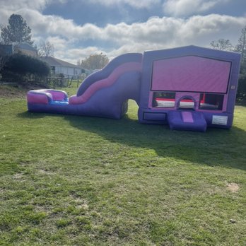 Bounce House Rentals Orangevale - Pink 5-1 combo - Bounce House Rentals Near Me Bounce House Rentals Orangevale - Pink 5-1 combo - Bounce House Rentals Near Me