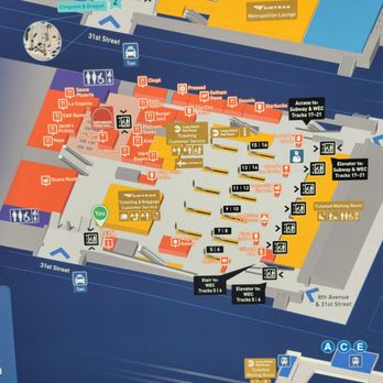 Moynihan Train Hall - Map - Train Stations Near Me - New York, New York Moynihan Train Hall - Map - Train Stations Near Me - New York, New York