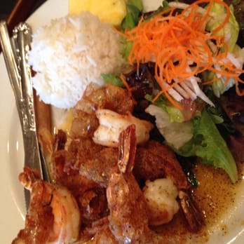 Neecha Thai - Garlic prawns! - Thai Near Me - Oakland, California