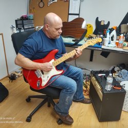 Studio 2220 - Guitar Repair Tech, Studio Manager, and Song writer Rodney Pyeatt.