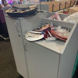Trash area