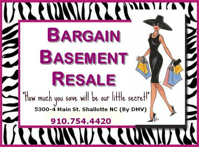 BARGAIN BASEMENT RESALE Updated October 2024 53004 Main St
