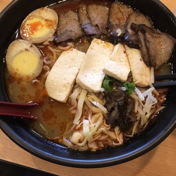 Ramen Joy - Spicy beef ramen with added tofu! - Ramen Near Me - Bedford, Texas Ramen Joy - Spicy beef ramen with added tofu! - Ramen Near Me - Bedford, Texas