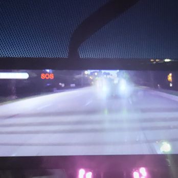 919 Motoring - Shadow lines are from wires embedded in window - Car Stereo Installation Near Me - Raleigh, North Carolina