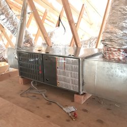 Applied Mechanical Services - Rough in complete.