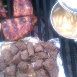 Tee Pee RV Park - Made use of the grill outside out teepee of course