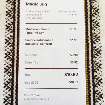 Magic Jug - Ukrainian Near Me - Chicago, Illinois Magic Jug - Ukrainian Near Me - Chicago, Illinois