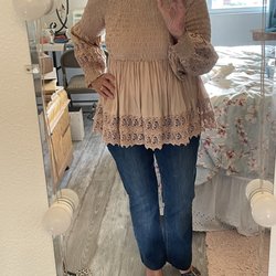Footseas - I saw this blouse and had to have it! I like it with jeans but I know it will be great with a skirt too.