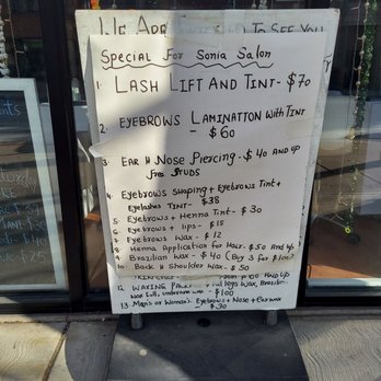 Sonia Salon - Current Specials - Waxing Near Me - Chicago, Illinois