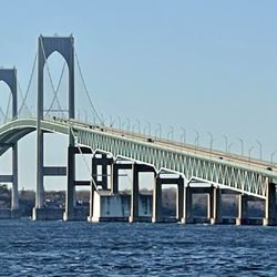 Oldport Marine Services - View of the Newport Bridge from the Point Section of Newport.