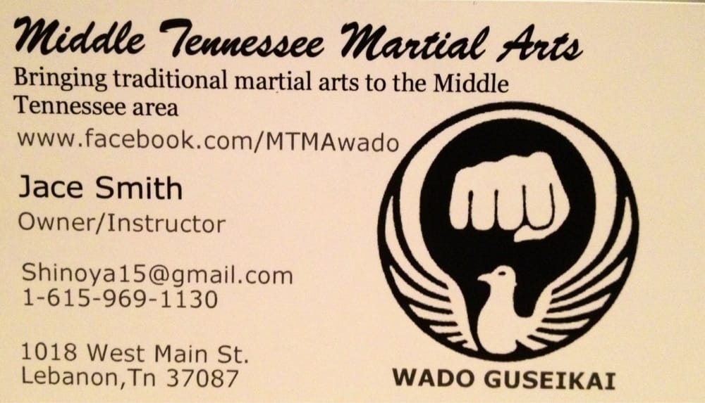 MIDDLE TENNESSE MARTIAL ARTS 1018 W Main St, Lebanon, Tennessee